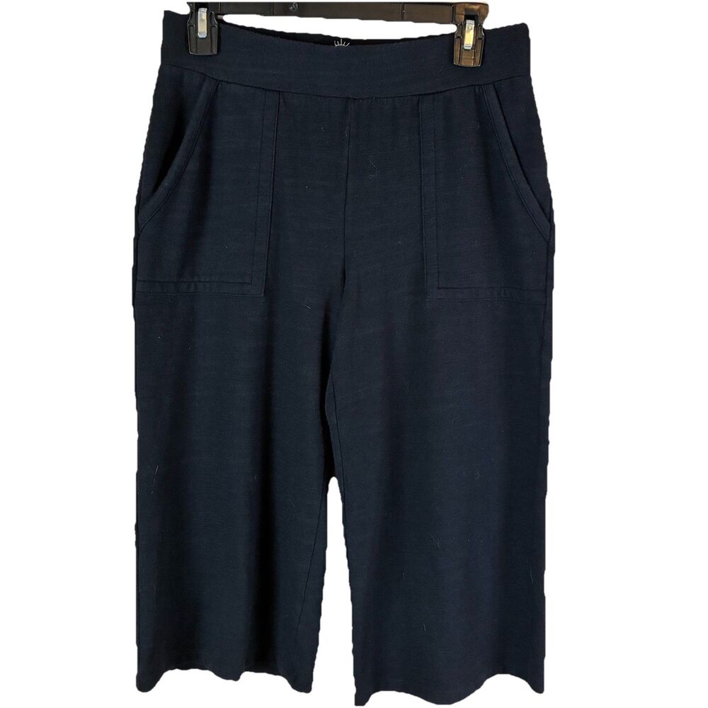 T By Talbots Women’s Soft Pull On Cropped Pants Size SP USPF 50 Protection